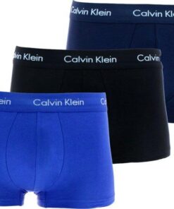 Calvin Klein Boxerky U2664G IKU modrá